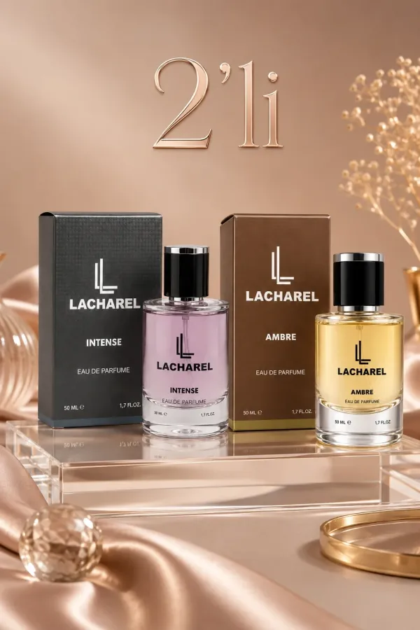 LACHAREL Intense ve Ambre 2'li Kadın Parfüm Seti Eau De Parfum 2x50 ML
