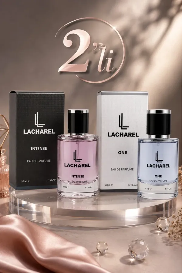 LACHAREL Intense ve One 2'li Kadın Parfüm Seti Eau De Parfum 2x50 ML