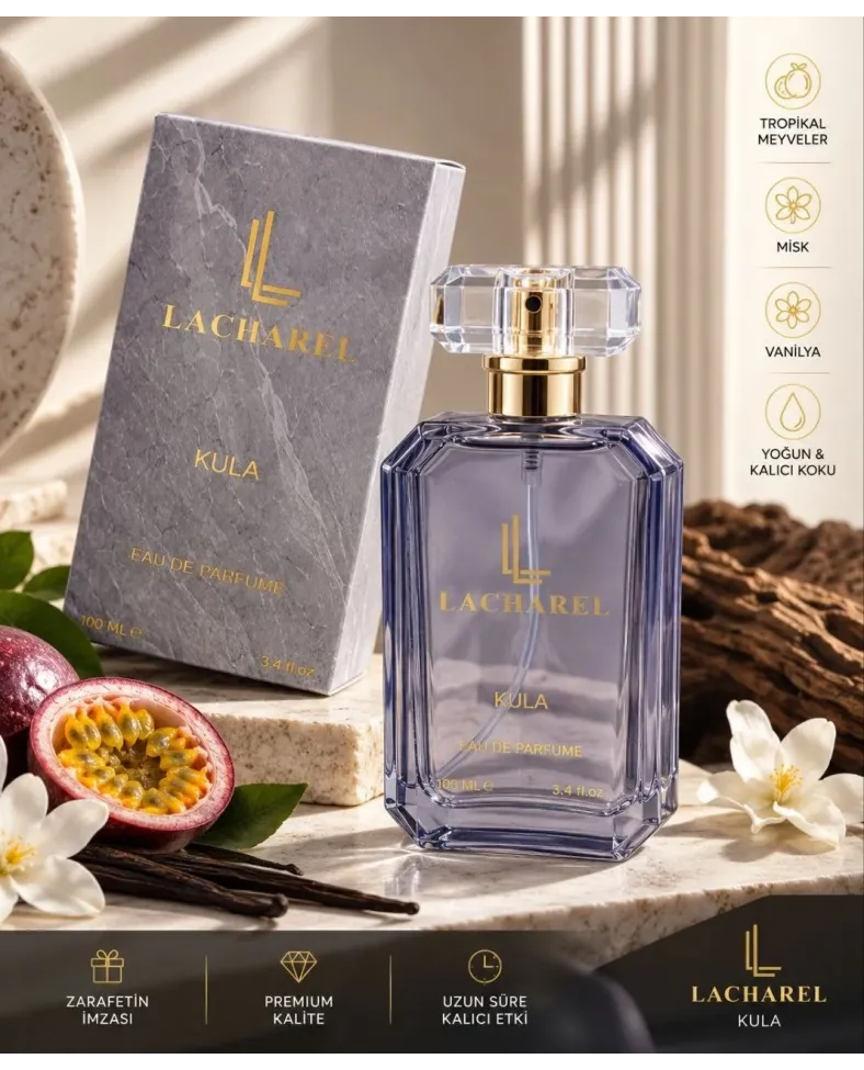 LACHAREL Kula Unisex Eau De Parfum 100 ML Adaçayı Vetiver Vanilya Odunsu Parfüm