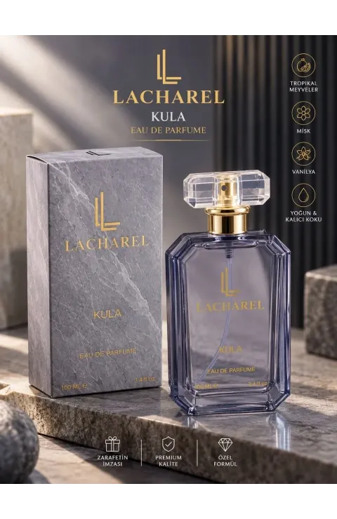 LACHAREL Kula Unisex Eau De Parfum 100 ML Adaçayı Vetiver Vanilya Odunsu Parfüm