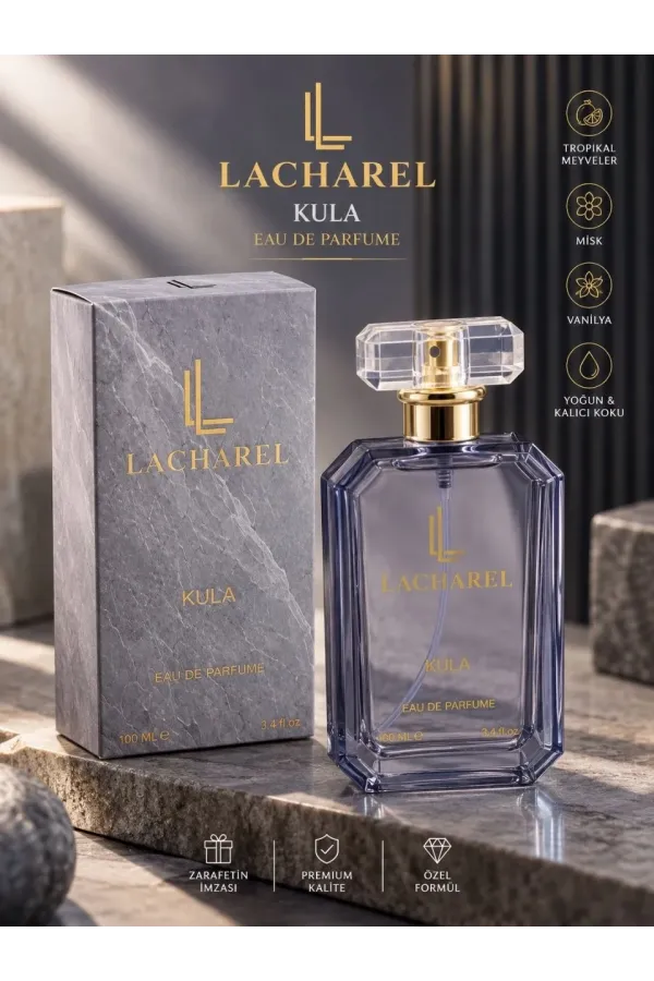 LACHAREL Kula Unisex Eau De Parfum 100 ML Adaçayı Vetiver Vanilya Odunsu Parfüm