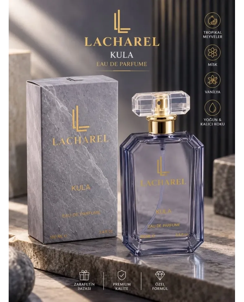 LACHAREL Kula Unisex Eau De Parfum 100 ML Adaçayı Vetiver Vanilya Odunsu Parfüm
