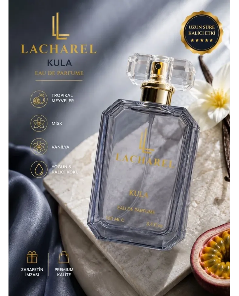 LACHAREL Kula Unisex Eau De Parfum 100 ML Adaçayı Vetiver Vanilya Odunsu Parfüm