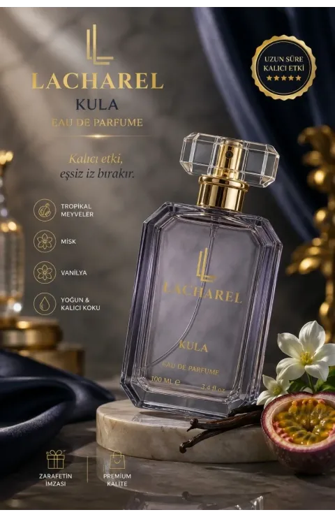 LACHAREL Kula Unisex Eau De Parfum 100 ML Adaçayı Vetiver Vanilya Odunsu Parfüm