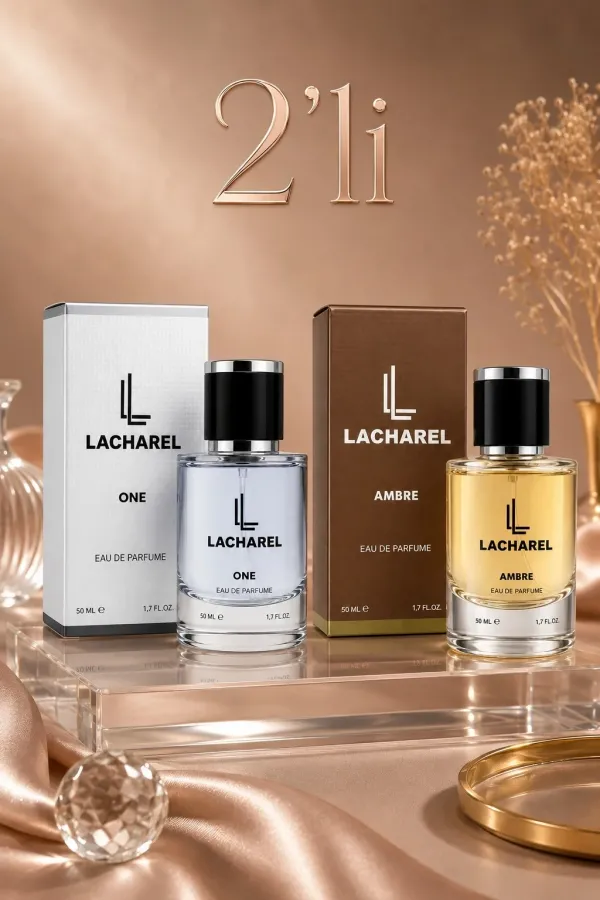LACHAREL One ve Ambre 2'li Kadın Parfüm Seti Eau De Parfum 2x50 ML