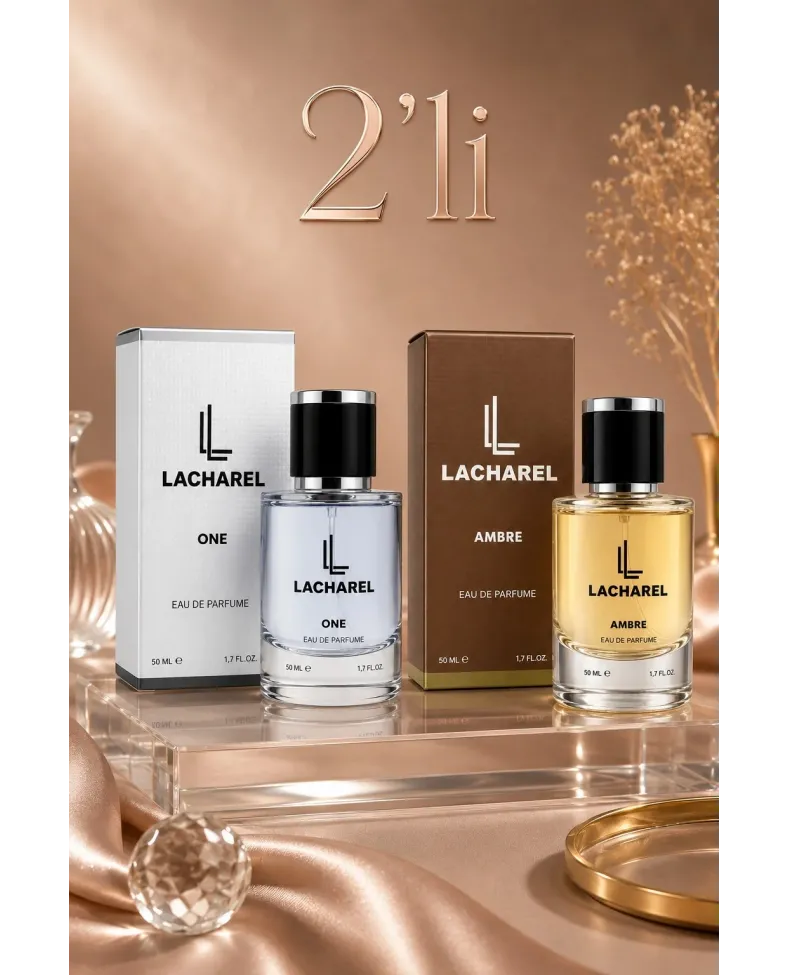 LACHAREL One ve Ambre 2'li Kadın Parfüm Seti Eau De Parfum 2x50 ML