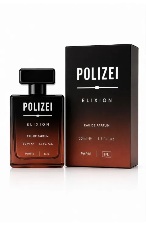 Polizei Elixion Erkek Parfüm EDP 50 ML Kalıcı Oryantal Yoğun Koku