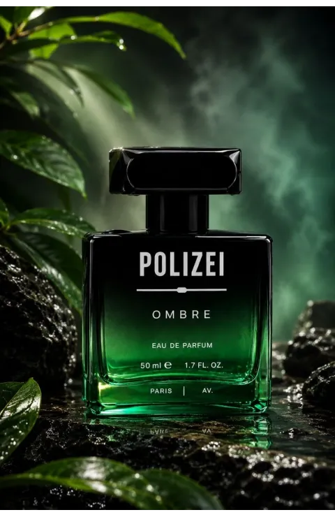 POLIZEI Ombre Erkek Parfüm EDP 50 ml Ferah ve Maskülen Aromatik Koku