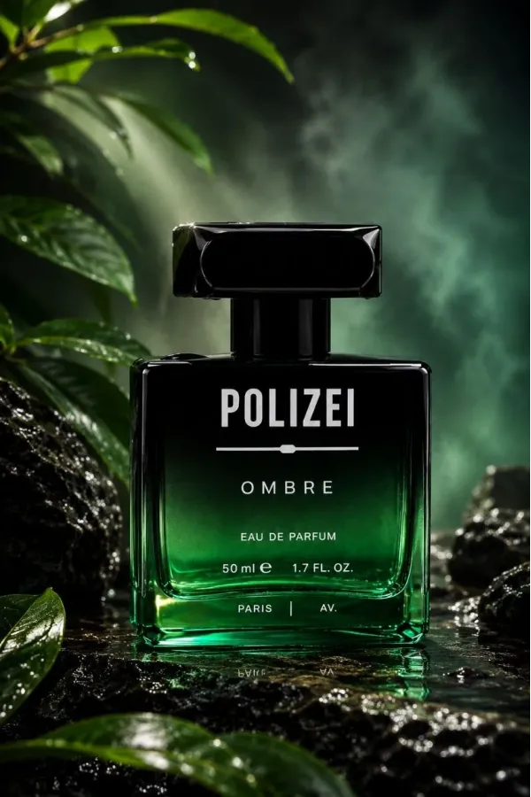 POLIZEI Ombre Erkek Parfüm EDP 50 ml Ferah ve Maskülen Aromatik Koku