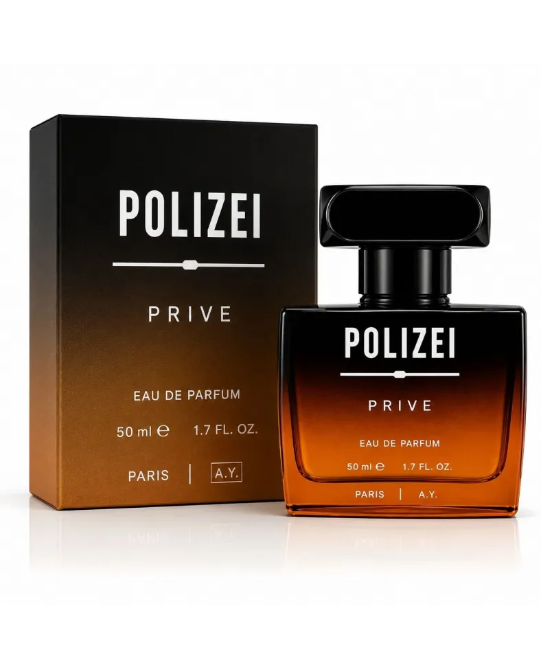 Polizei Prive Erkek Parfüm 50 ml EDP Kalıcı Maskülen Amber Odunsu Koku