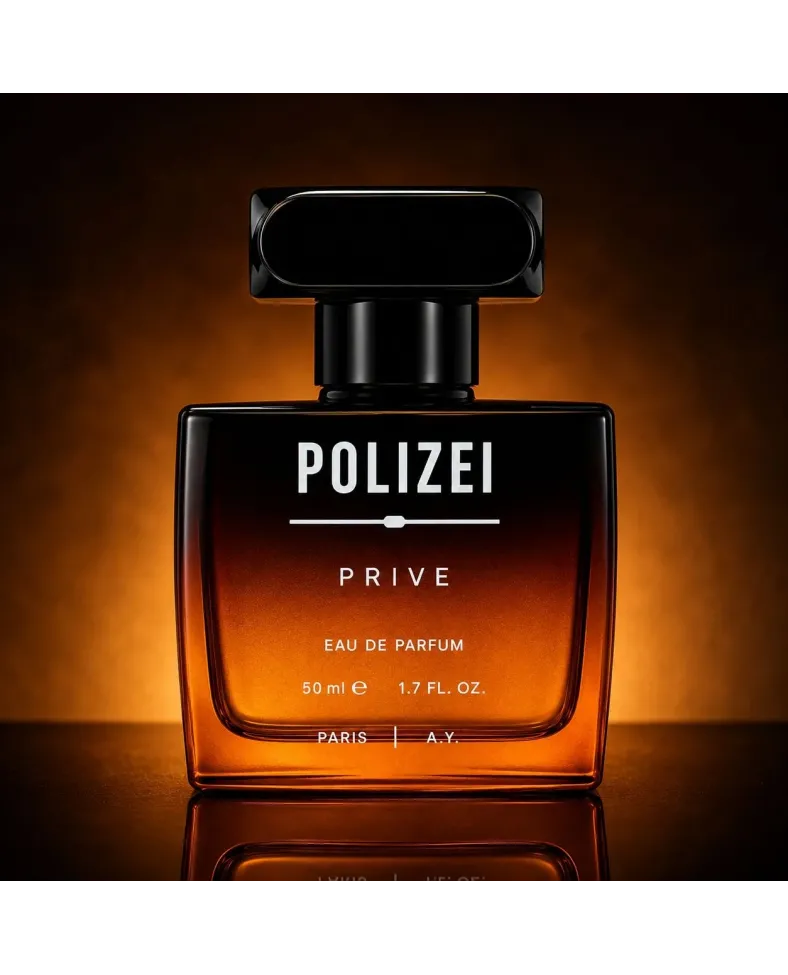 Polizei Prive Erkek Parfüm 50 ml EDP Kalıcı Maskülen Amber Odunsu Koku