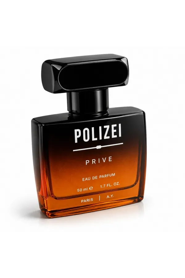 Polizei Prive Erkek Parfüm 50 ml EDP Kalıcı Maskülen Amber Odunsu Koku
