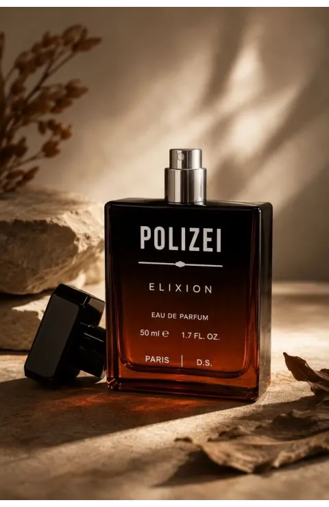 Polizei Prive Erkek Parfüm 50 ml EDP Kalıcı Maskülen Amber Odunsu Koku