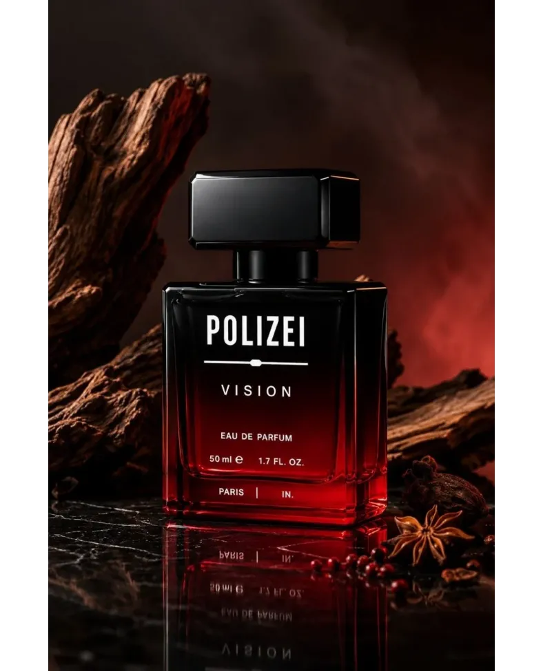 Polizei Vision EDP Erkek Parfüm 50 ml Meyveli Baharatlı Kalıcı Koku