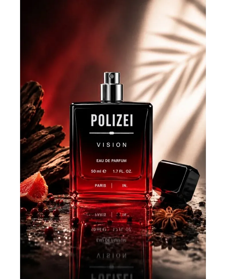 Polizei Vision EDP Erkek Parfüm 50 ml Meyveli Baharatlı Kalıcı Koku