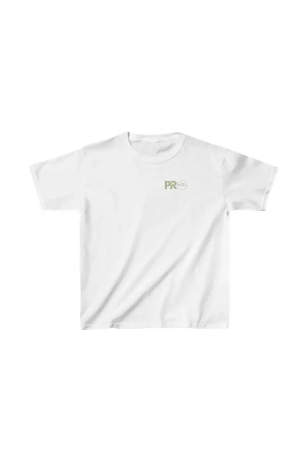 Unisex Çocuk Baskılı T-Shirt - Beyaz