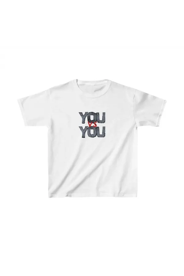 Unisex Çocuk Baskılı - Beyaz