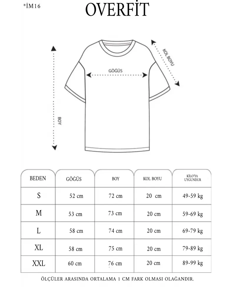 ERKEK Düz Biskilet Yaka Oversize T-shirt - Bej