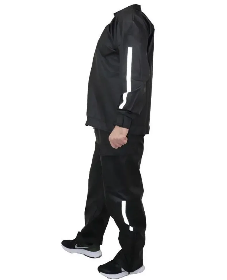 Yağmurluk Takım (Bahçıvan Tipi Askılı Pantolon ve Mont) - Siyah