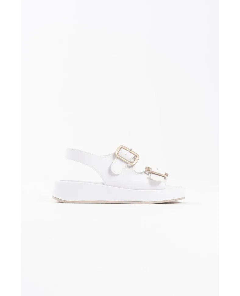 Beyaz Cilt Kadın Sandalet TR17MY02B