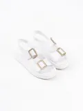 Beyaz Cilt Kadın Sandalet TR17MY02B
