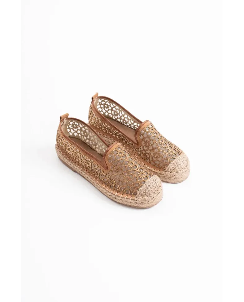 Kadın Taba Espadril Ayakkabı TR35MY07C