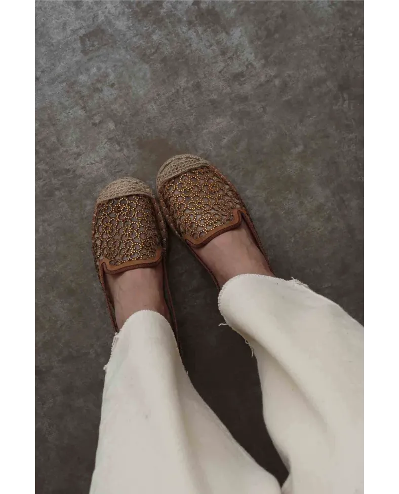 Kadın Taba Espadril Ayakkabı TR35MY07C