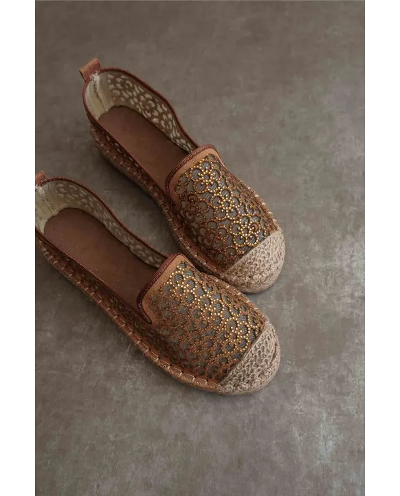 Kadın Taba Espadril Ayakkabı TR35MY07C