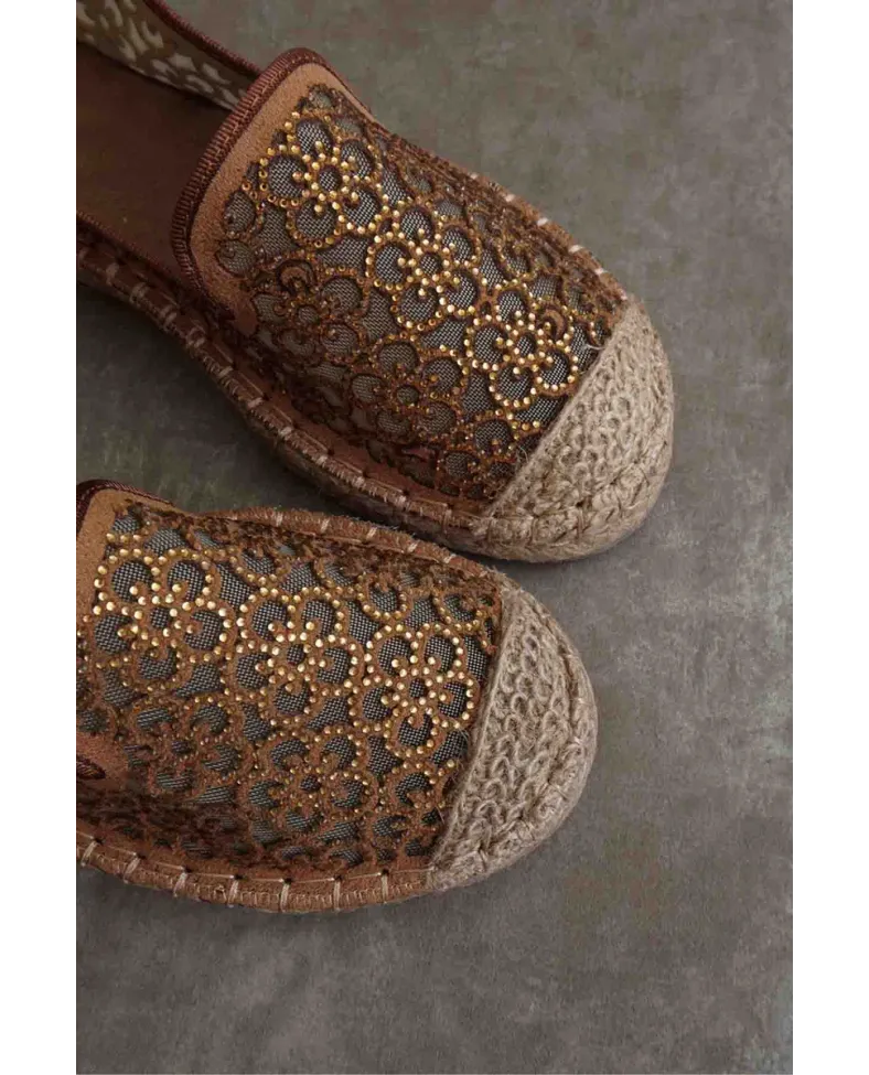 Kadın Taba Espadril Ayakkabı TR35MY07C