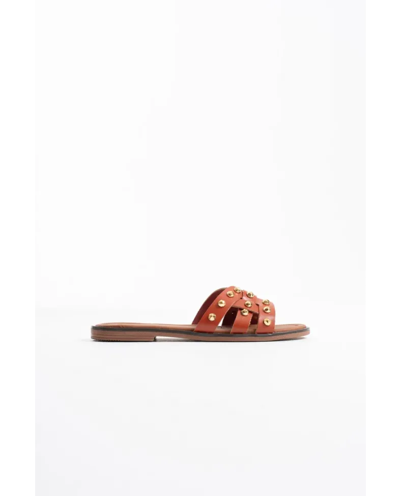 Kiremit Hakiki Deri Terlik TR31MY68G