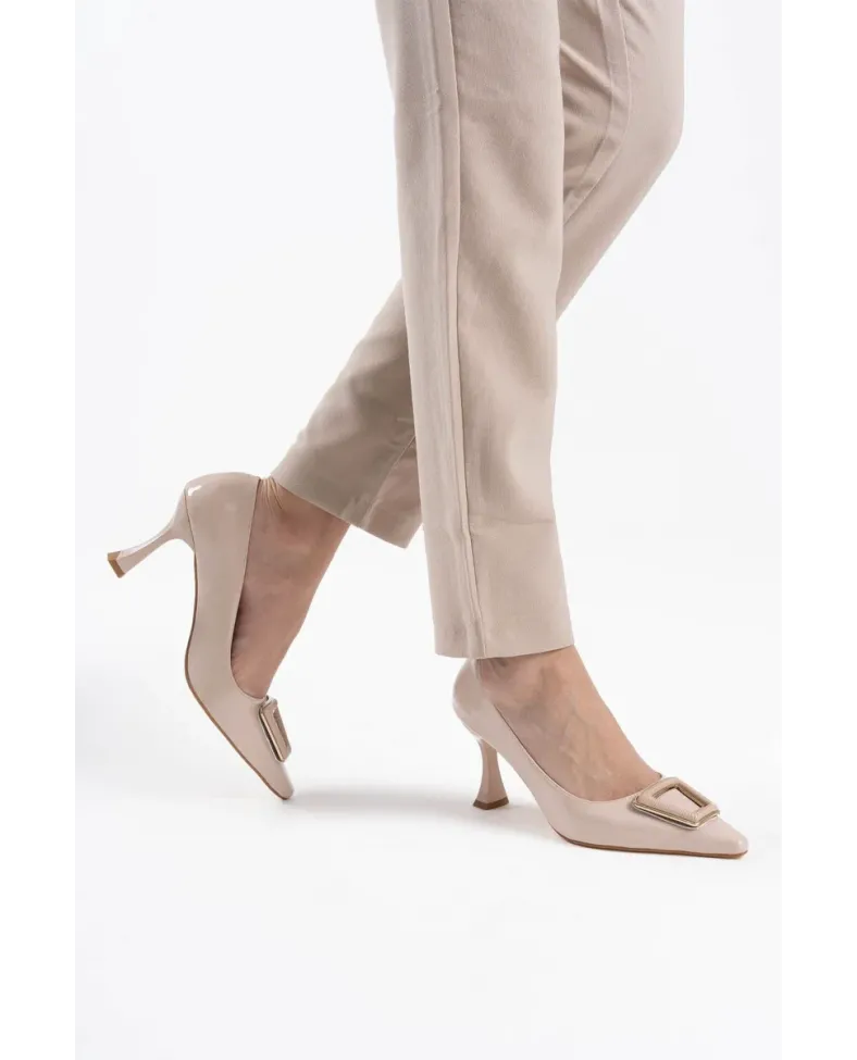 Kadın Bej Rugan Ayakkabı TR08MS09B