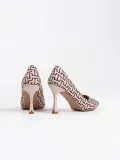 Kadın Bej Desenli Stiletto TR08MS12B