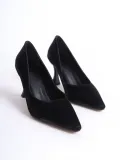 Kadın Siyah Saten Stiletto TR08MS27D