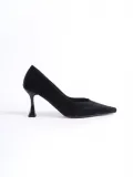 Kadın Siyah Saten Stiletto TR08MS27D
