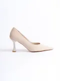 Kadın Bej Saten Stiletto TR08MS27E