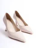 Kadın Mat Bej Stiletto TR08MS27J