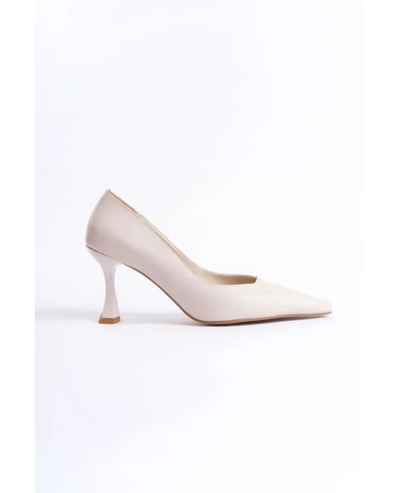 Kadın Mat Bej Stiletto TR08MS27J