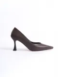 Kadın Mat Acı Kahve Stiletto TR08MS27L