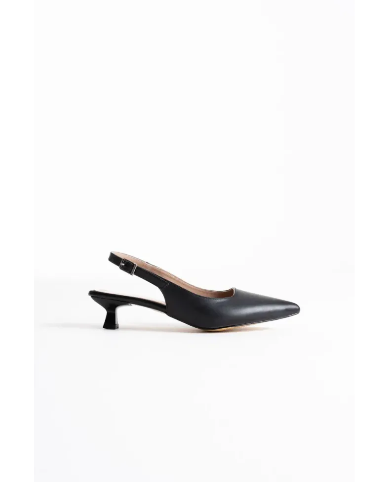 Siyah Cilt Kadın Ayakkabı TR16MS03A