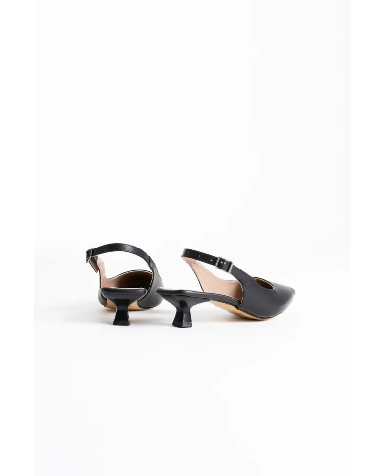 Siyah Cilt Kadın Ayakkabı TR16MS03A