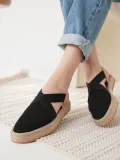 Kadın Siyah Espadril Ayakkabı TR19MY01A