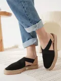 Kadın Siyah Espadril Ayakkabı TR19MY01A