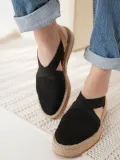 Kadın Siyah Espadril Ayakkabı TR19MY01A