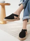 Kadın Siyah Espadril Ayakkabı TR19MY01A