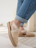 Kadın Bej Espadril Ayakkabı TR19MY01C