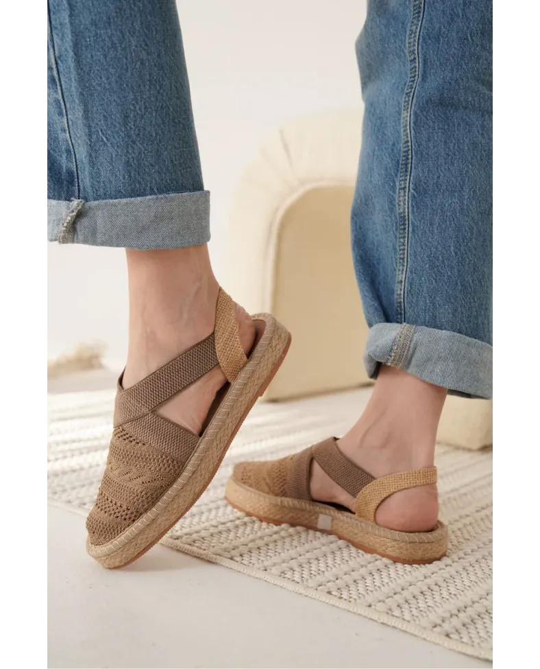 Kadın Vizon Espadril Ayakkabı TR19MY01D