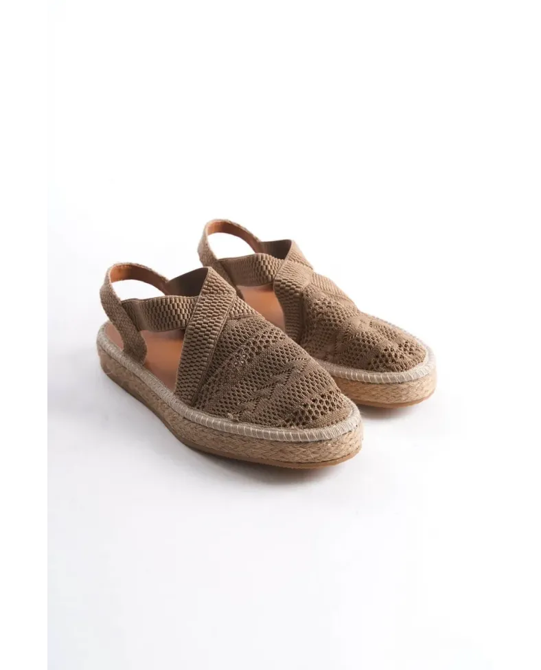Kadın Vizon Espadril Ayakkabı TR19MY01D
