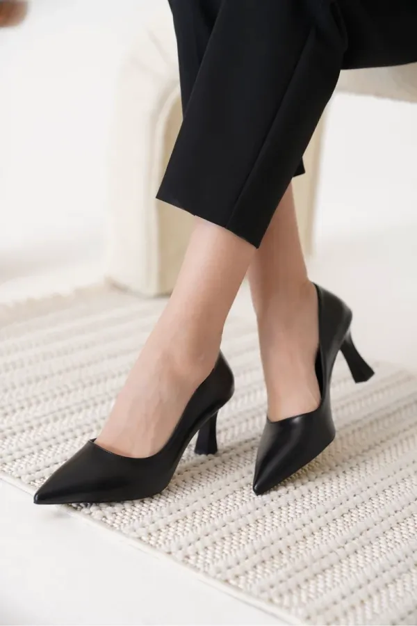 Kadın Siyah Stiletto TR12MS06A
