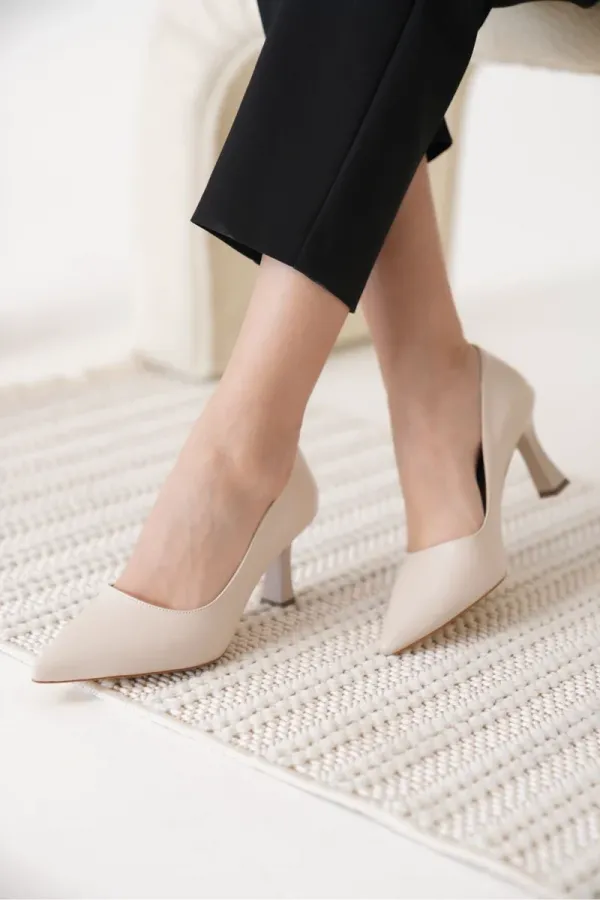 Kadın Bej Stiletto TR12MS06D