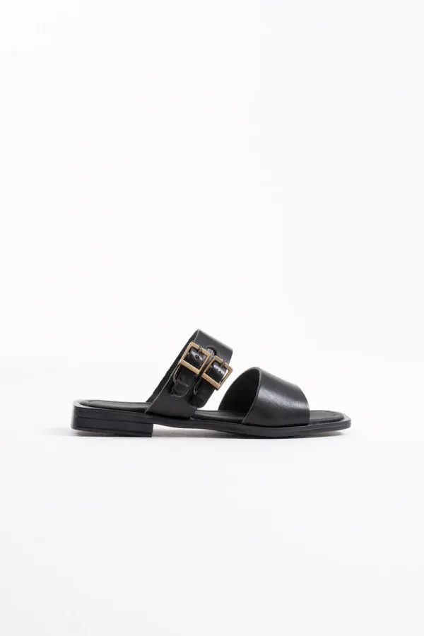 Siyah Hakiki Deri Terlik TR31MY33A